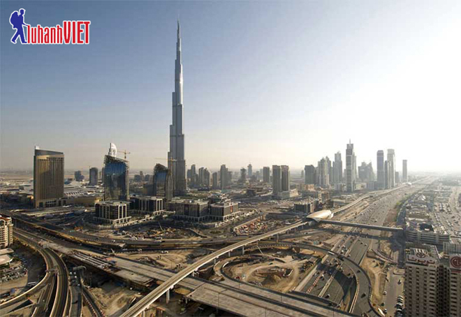 Tòa nhà chọc trời ở Dubai