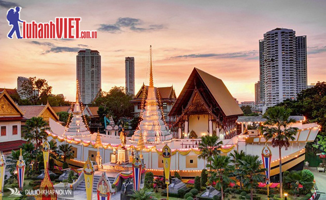 Tour Thái Lan 5 ngày, resort 5 sao, giá 4,999 triệu