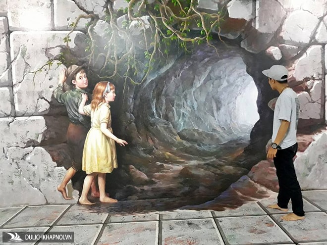 Muôn góc sống ảo thu hút giới trẻ ở bảo tàng tranh 3D Đà Nẵng