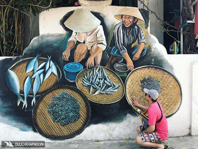 "Check- in" ngôi làng bích họa đẹp mộng mơ ở Quảng Bình