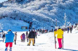Trải nghiệm trượt tuyết khám phá mùa đông xứ Hàn