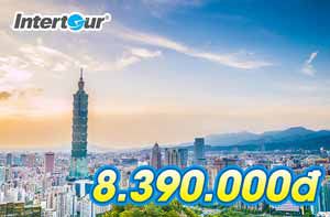 Tour du lịch Đài Loan giá rẻ chỉ còn 8.390.000 đồng