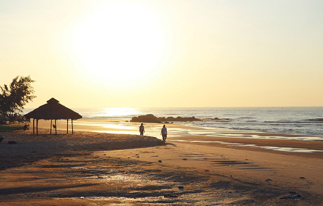 Khu cắm trại lãng mạn bên bãi biển Bình Thuận