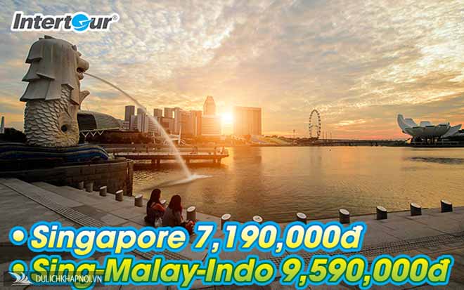 Chu du Singapore, Indo, Malay 6N5Đ giảm 1 triệu đồng
