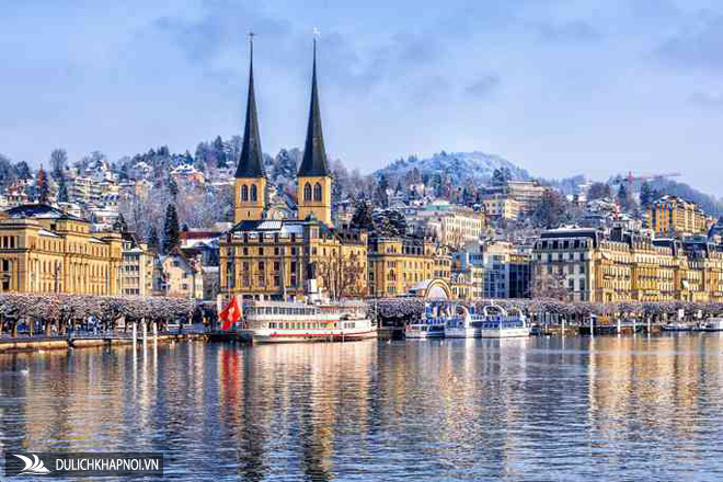 Vẻ đẹp Thụy Sĩ vào mùa đông