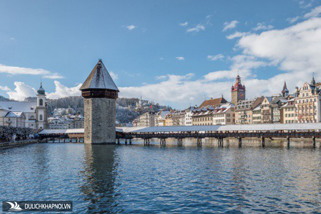 Vẻ đẹp Thụy Sĩ vào mùa đông