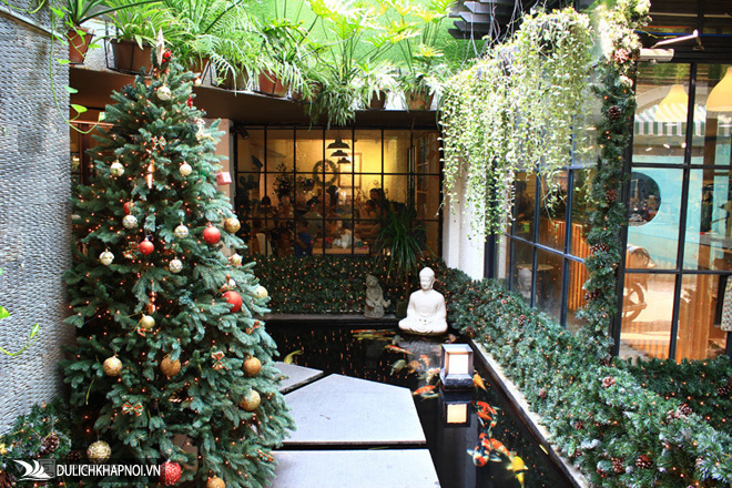 5 quán cà phê mang phong cách Giáng sinh