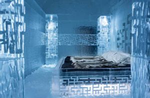 Lạnh tê tái trong khách sạn băng giá ở Thụy Điển