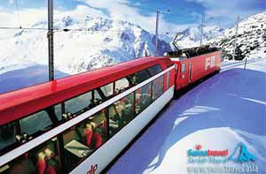 Thụy Sĩ - những tuyến đường sắt đẹp nhất thế giới