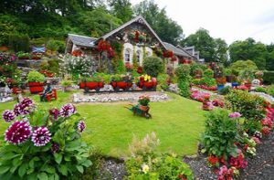 Biến vườn nhà thành điểm du lịch nổi tiếng ở Scotland