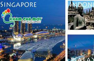 Du lịch Singapore, Indonesia, Malaysia giá rẻ