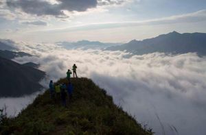 Đại dương mây mênh mông trên đỉnh Tà Xùa - Sơn La