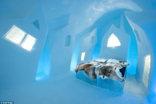 Chiêm ngưỡng khách sạn băng tuyết độc đáo The Ice Hotel