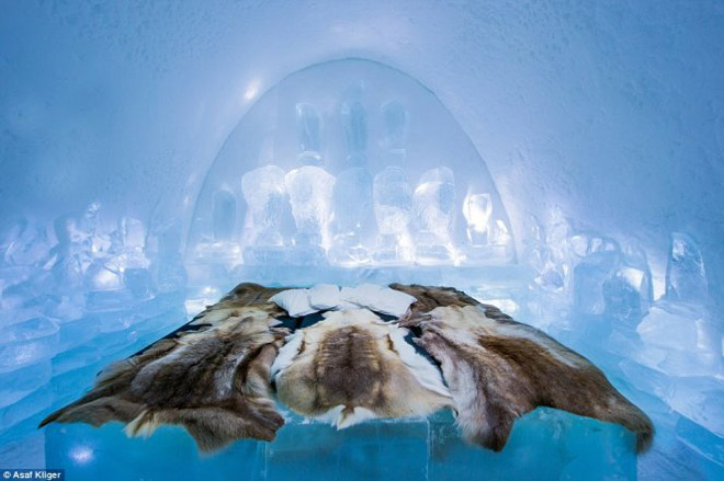 Chiêm ngưỡng khách sạn băng tuyết độc đáo The Ice Hotel