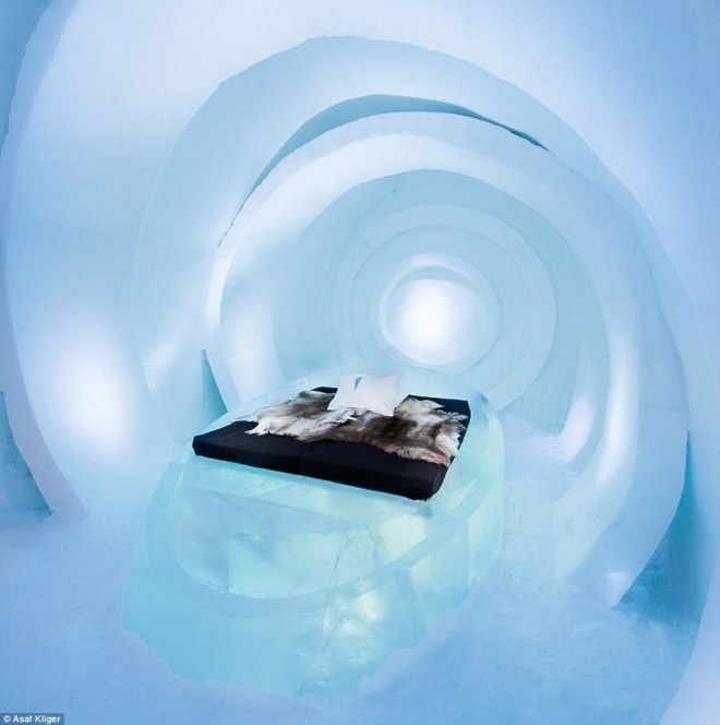 Chiêm ngưỡng khách sạn băng tuyết độc đáo The Ice Hotel