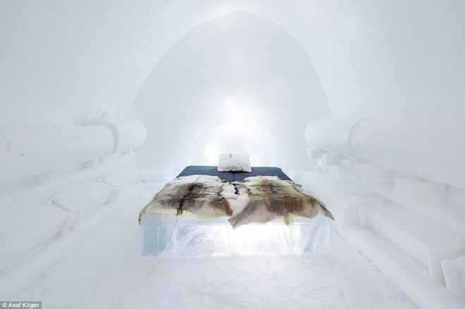 Chiêm ngưỡng khách sạn băng tuyết độc đáo The Ice Hotel