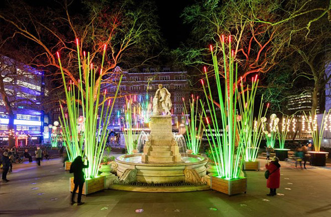 Lạc trong thánh đường ánh sáng ở London Lạc trong thánh đường ánh sáng ở London
