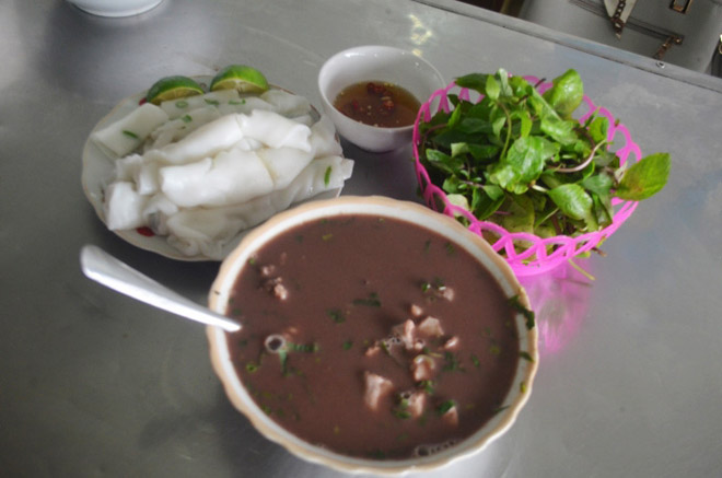 Bánh mướt xáo lòng nên duyên xứ Nghệ Bánh mướt xáo lòng nên duyên xứ Nghệ